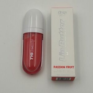 TYS Beauty Lip Butter Women 0.21oz Passion Fruit Shea Infused Gloss Clean Girl